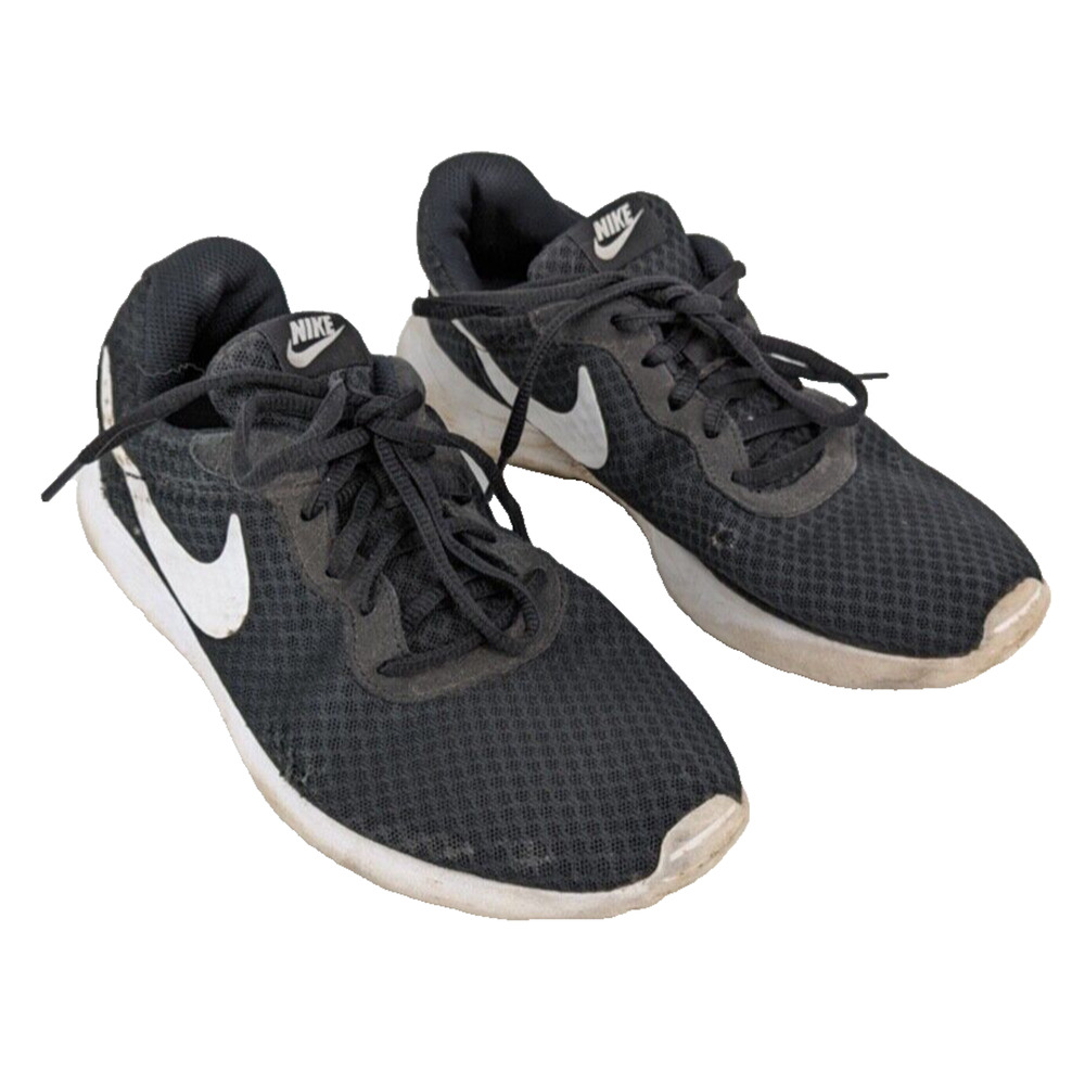 Women's Nike 812655 011 NIKE TANJUN BLACK/WHITE RUNNING Shoes Sneakers Size 9